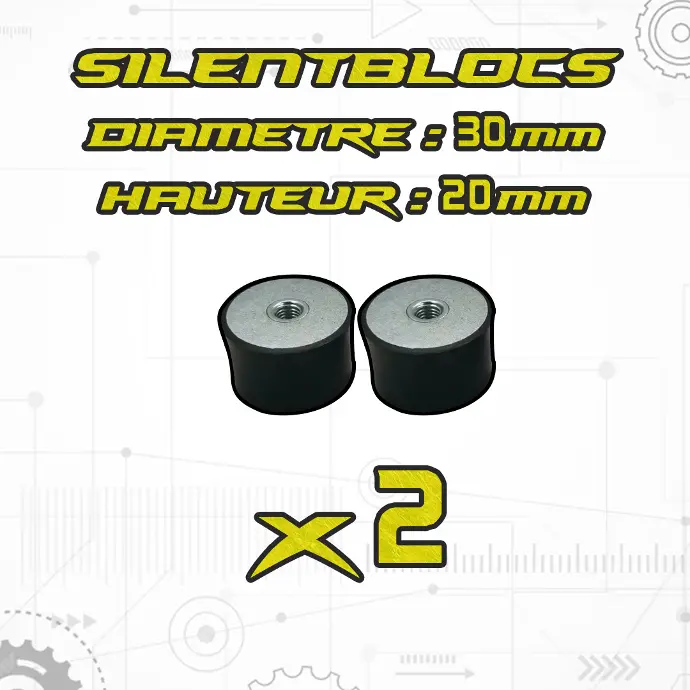 Silentblocs 30mm